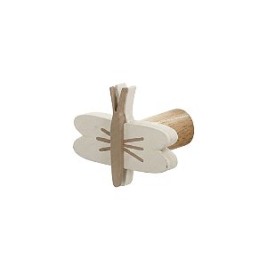 Cabideiro Unitário Infantil Decorativo Libélula - Fadinhas - 103121