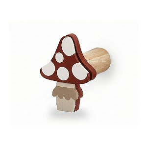Cabideiro Unitário Infantil Decorativo Cogumelo - Fadinhas - 103122