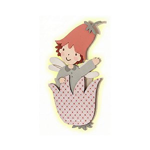 Luminária De Parede Infantil Decorativa Menina - Fadinhas - 103142