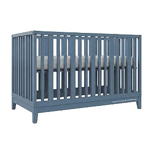 Berço Fio Plus - 2 Em 1 - Azul Sereno