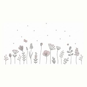 Painel Decorativo Infantil Menor Para Parede - Flora - 105012