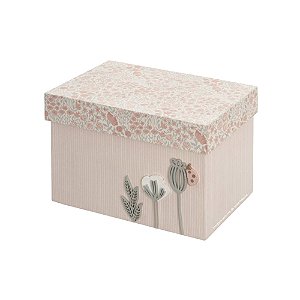 Caixa Organizadora Infantil M Decorativa - Flora - 105061