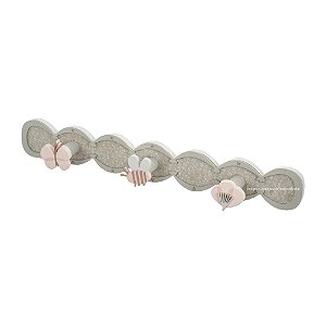 Cabideiro Decorativo Infantil - Flora - 105120