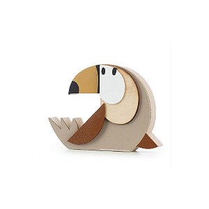 Enfeite Decorativo Para Prateleira Tucano - Zoo - 72030