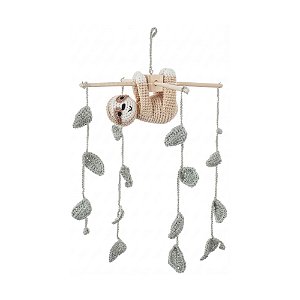 Móbile Decorativo Em Crochê Delicado - Zoo - 72110