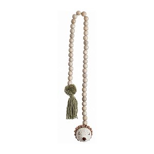 Cordão De Contas Com Crochê Decorativo Para Berço - Zoo - 72300