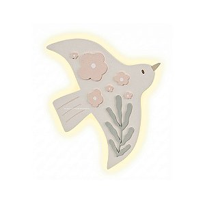Luminária Decorativa De Parede Pássaro - Flora - 105143