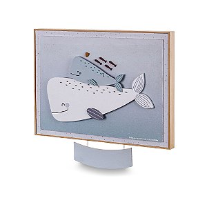 Quadro Porta-Maternidade Decorativo Personalizado Com Nome - Mar - 77021 - Personalizado
