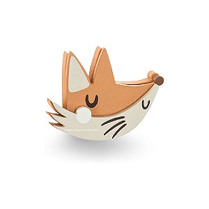 Cabideiro Infantil Unitário Raposa Decorativo - Música - 101122
