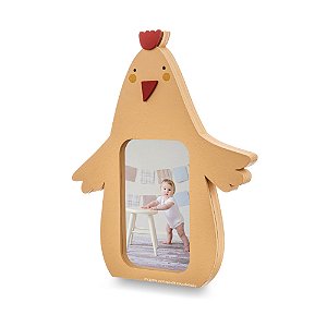Porta Retrato Infantil Decorativo Pintinho - Fazendinha - 97071