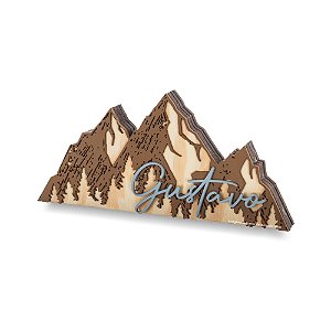 Enfeite De Prateleira Com Nome Personalizável - Voar - 95034 - Personalizado