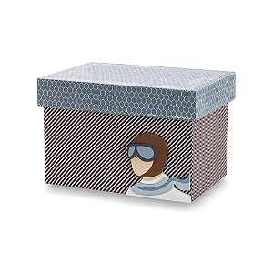 Caixa Decorativa Para Quarto De Bebê P - Voar - 95060