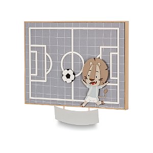 Quadro Porta Maternidade Personalizável Tema Futebol - Futebol - 104020