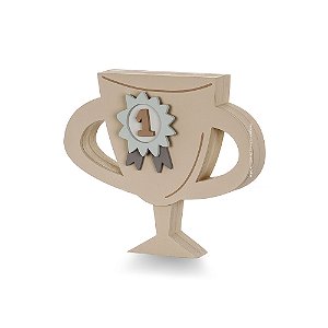 Enfeite De Prateleira Decorativo Troféu - Futebichos - 104031
