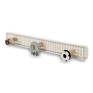 Cabideiro Decorativo Infantil - Futebichos - 104120