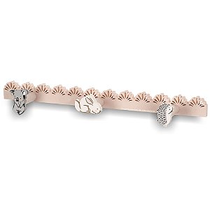 Cabideiro Infantil Decorativo Coelho / Porco Espinho / Coala - Meu Mundo - 106120