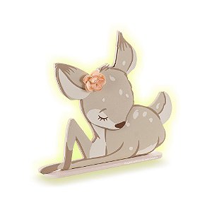Luminária Decorativa De Mesa Bambi - Meu Mundo - 106141