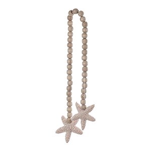 Cordão De Berço Crochê Com Contas - Sereias - 78300