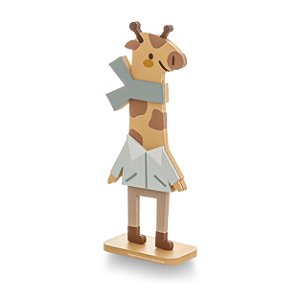 Enfeite Decorativo Girafa Para Prateleira De Quarto Infantil - Transportes - 108033