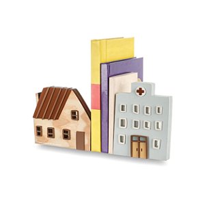 Aparador De Livros Infantil Para Quarto De Bebê Decorado - Transportes - 108053