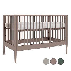 Berço Que Vira Mini Berço E Mini Cama Sora - Cores