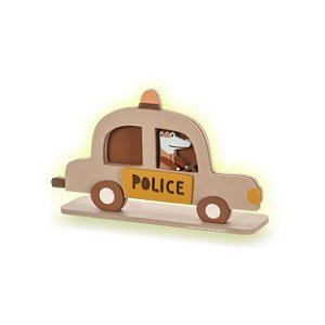 Luminária Decorativa De Mesa Infantil Police - Transportes - 108140