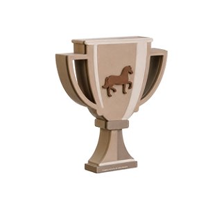 Enfeite Decorativo Infantil Troféu Country - Cavalos - 113032