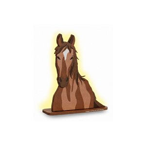 Luminária De Mesa Decorativa Infantil Cavalo - Cavalos - 113141