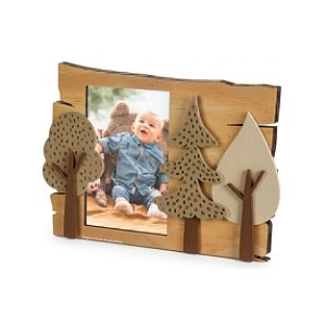 Porta Retrato Infantil Árvores - Bichos Baby II - 114074
