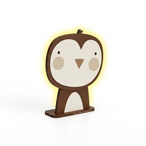 Luminária Decorativa Infantil De Mesa Pinguim - Bichos Baby II - 114041