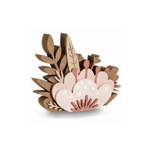 Enfeite Decorativo De Prateleira Flor - Revoada - 118031