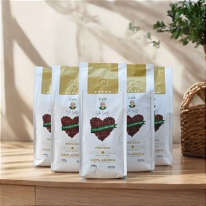 Kit Café Moído Premium | 5 Embalagens de 500 g