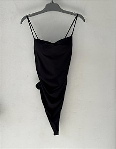 Body Preto Assimétrico