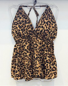 Blusa Estampada Animal Print