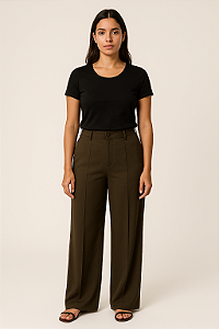 Calça Pantalona Elegante