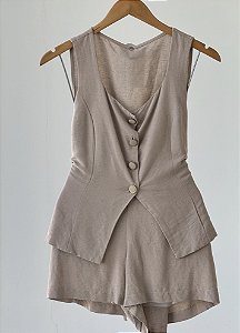 C111 CONJUNTO SHORTEBLUSA SEM MANGA STEFANY STORE7