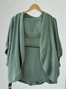 Trijunto Kimono Verde Menta