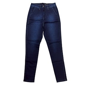 Calça Jeans Skinny Azul Marinho