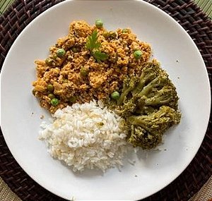 Peito de Peru com arroz e brócolis 600g