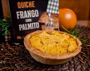 Quiche de Frango com Palmito 100g