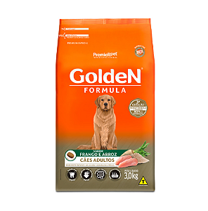 Ração Golden Fórmula Cães Adultos Frango 3Kg