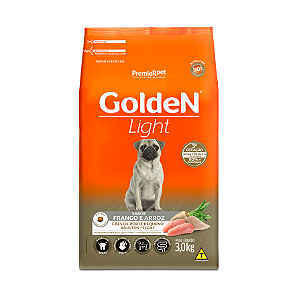 Ração Golden Fórmula Light Mini Bits Cães 3Kg