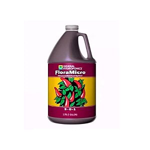 FloraMicro 5-0-1 3,79L General Hydroponics - Fertilizante base Micronutrientes
