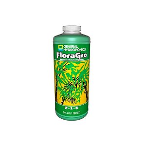 FloraGro 2-1-6 946ml General Hydroponics - Fertilizante base de Crescimento