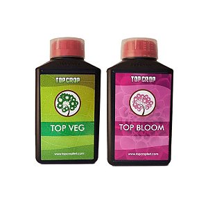 Kit Top Veg + Top Bloom 250ml - Fertilizantes Top Crop