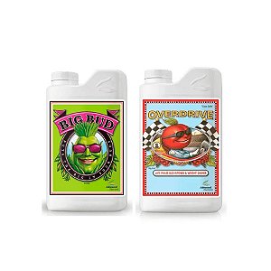 Kit PESO Big Bud e Overdrive 2x500ml - Advanced Nutrients