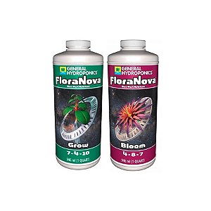 Kit FloraNova Grow e FloraNova Bloom 2x946ml - General Hydroponics