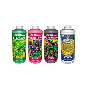 Kit Series + Volume - Floraseries e Liquid KoolBloom 946ml - General Hydroponics