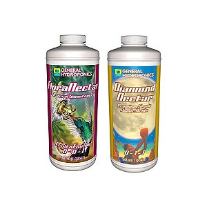 Kit Estimulante + Sabor - Diamond Nectar e FloraNectar 2x946ml - General Hydroponics