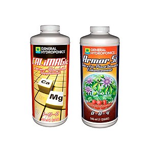 Kit Saúde e Vigor - Calimagic 946ml + Armor Si 946ml - General Hydroponics